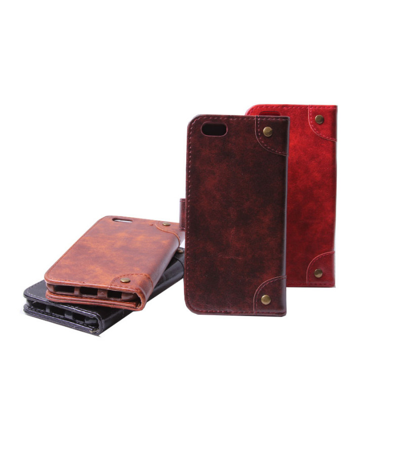 Handytasche mit Standfunktion und 3 Kartensteckplätzen für iPhone 6/6s, Art:000058