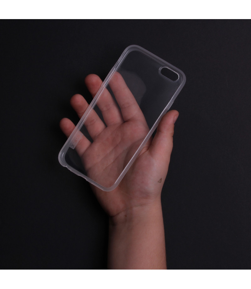 Soft TPU Anti Slip Clear Back Cover für iPhone 6/6s, Art.:000106