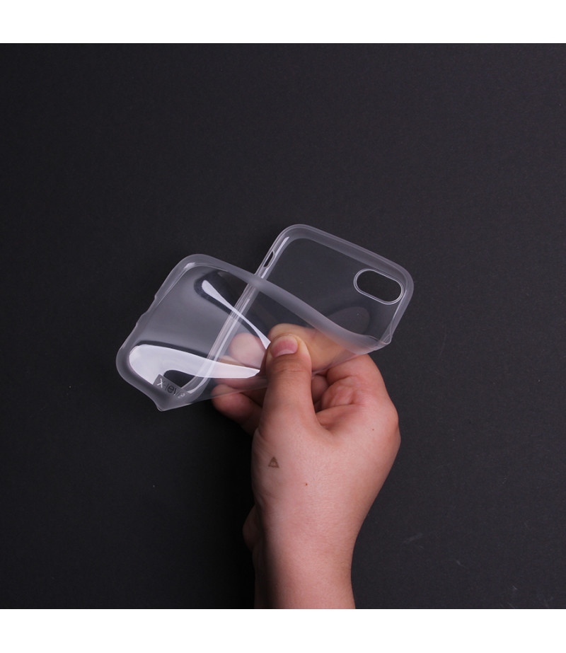 Soft TPU Anti Slip Clear Back Cover für iPhone 7/8, Art.:000106