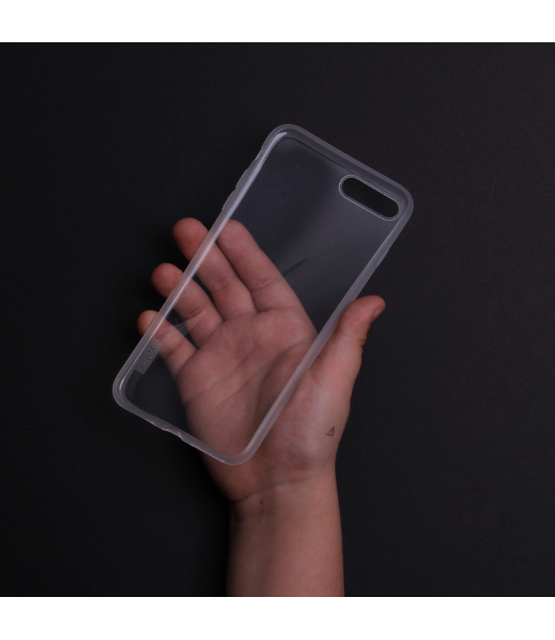 Soft TPU Anti Slip Clear Back Cover für iPhone 7/8 Plus, Art.:000106