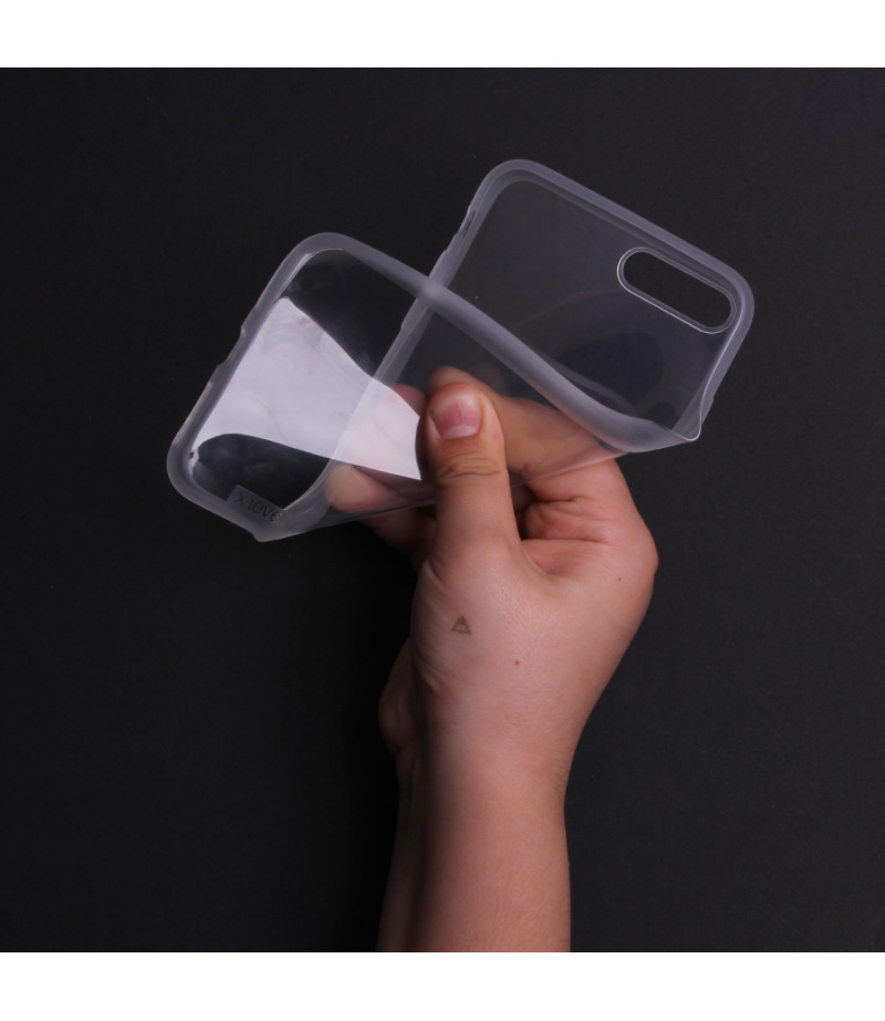 Soft TPU Anti Slip Clear Back Cover für iPhone 7/8 Plus, Art.:000106