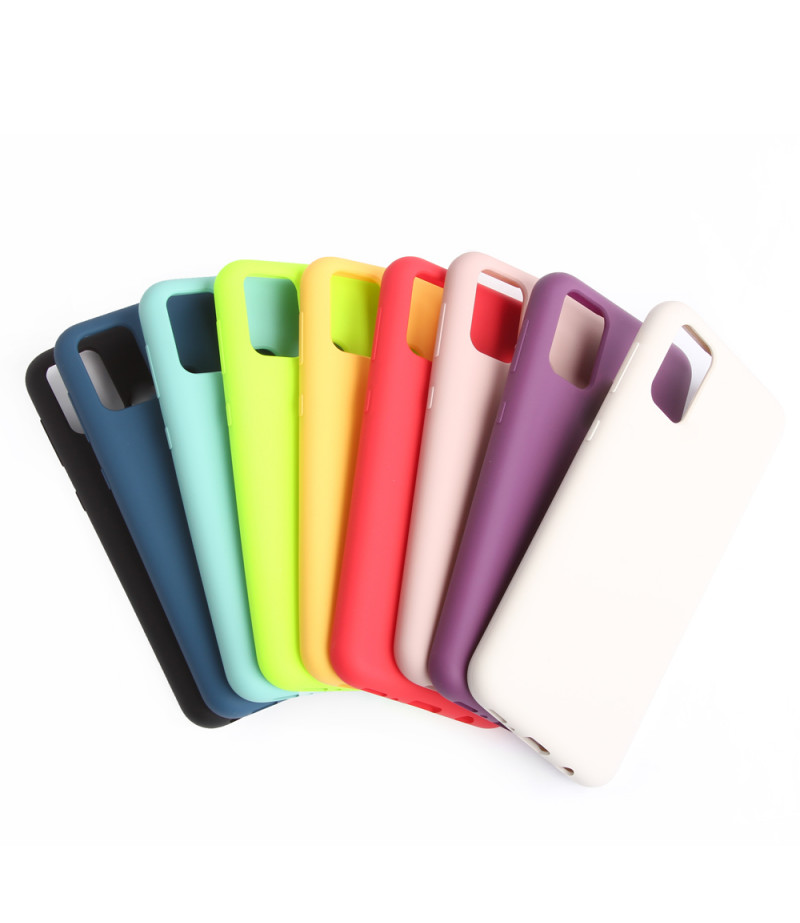 Soft touch Full Silicone Case für Galaxy M31S, Art.:000537