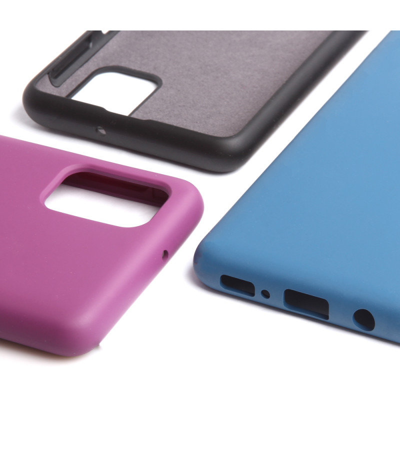 Soft touch Full Silicone Case für Galaxy M31S, Art.:000537