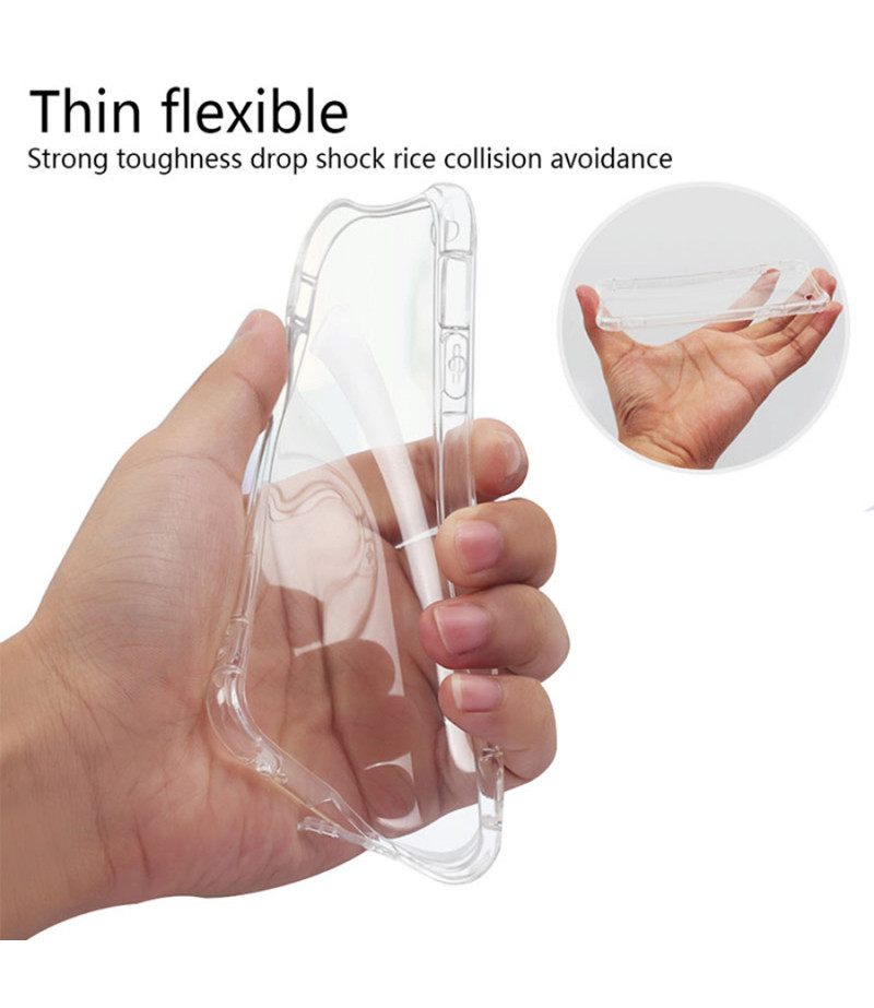 Elfon Drop Case TPU Schutzhülle mit Kantenschutz für iPhone 6/6s Plus, Art.:000228
