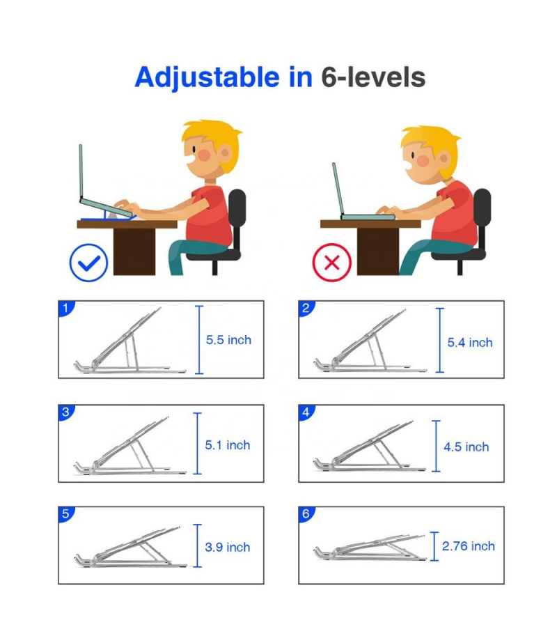 Laptop Stand Adjustable (N3) Art.:000833