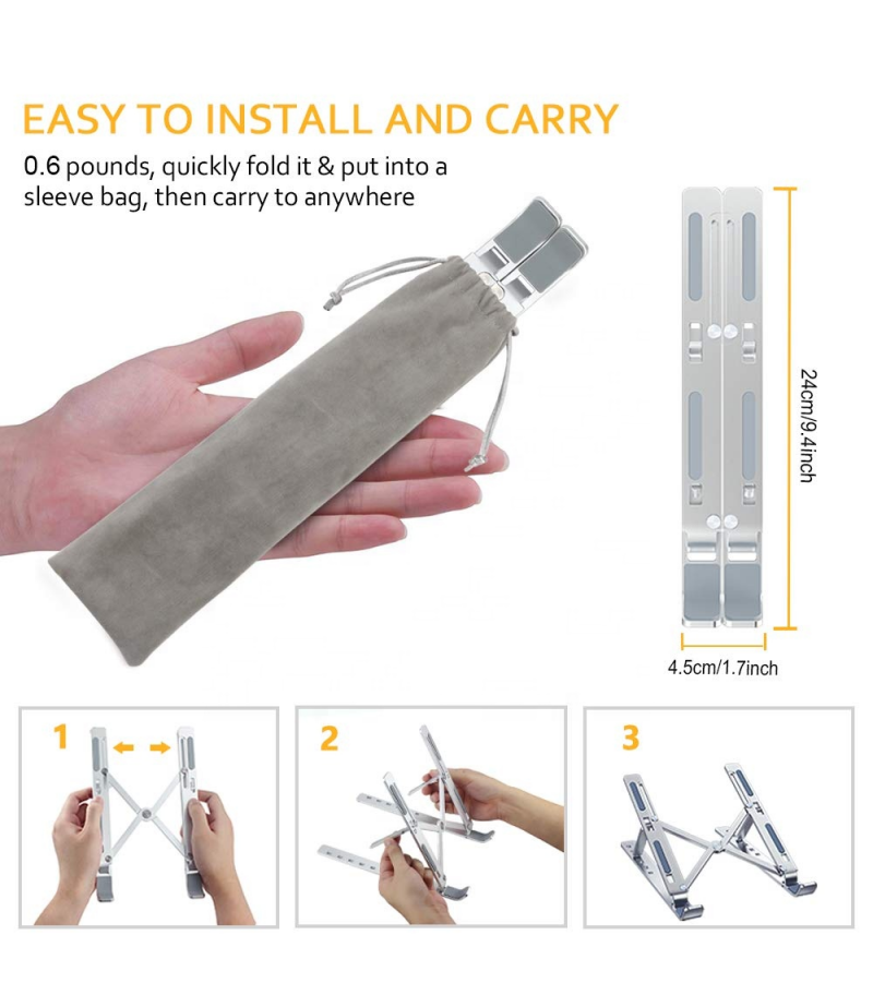 Laptop Stand Adjustable (N3) Art.:000833