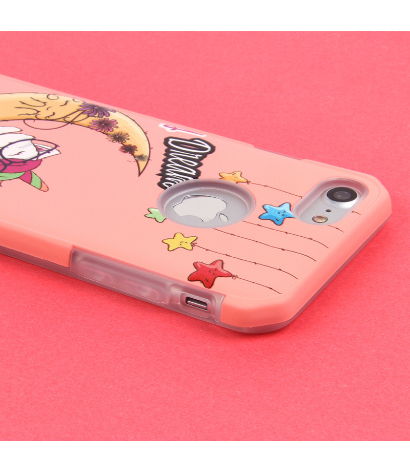 2in1  tpu +PC oily +printing picture für iPhone 7/8 Art.:000695