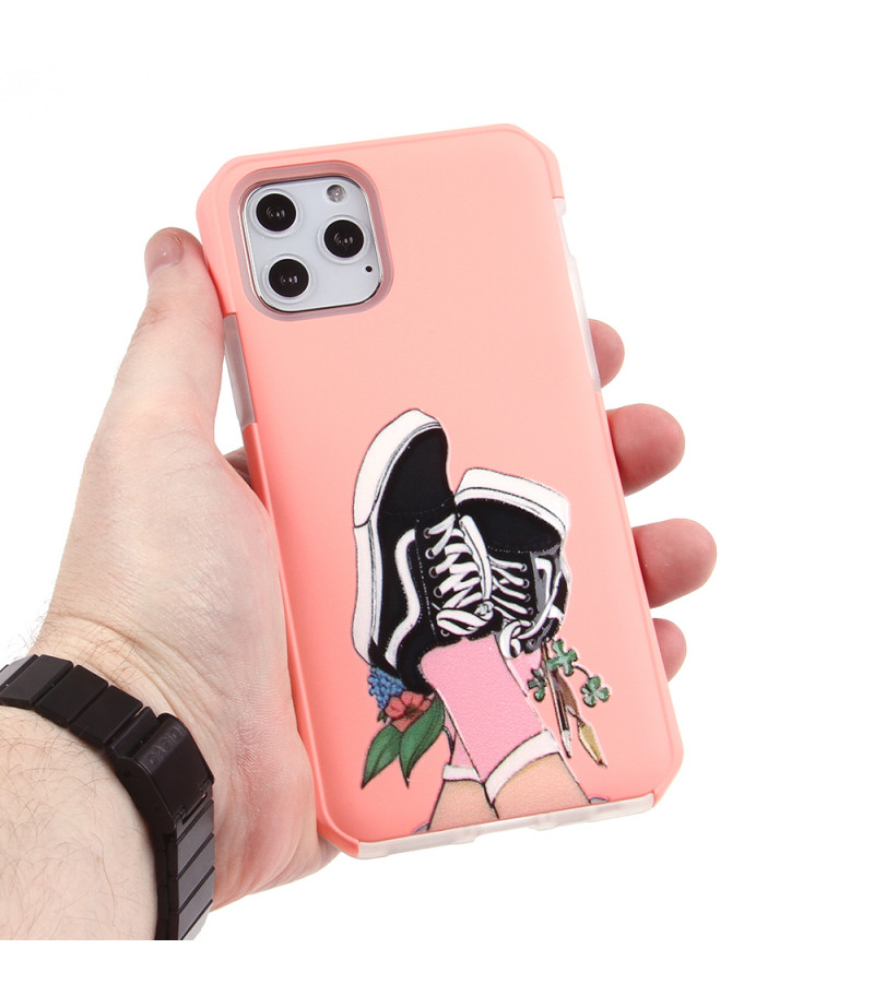 2in1  tpu +PC oily +printing picture für iPhone 11 Pro Art.:000696
