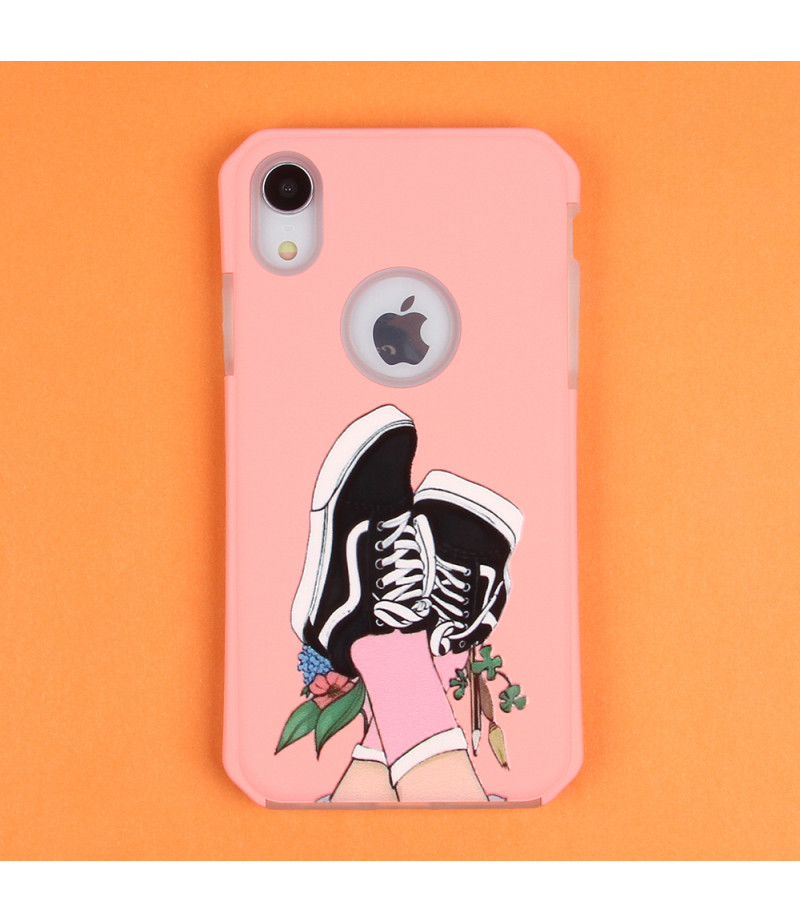 2in1  tpu +PC oily +printing picture für iPhone XR Art.:000696