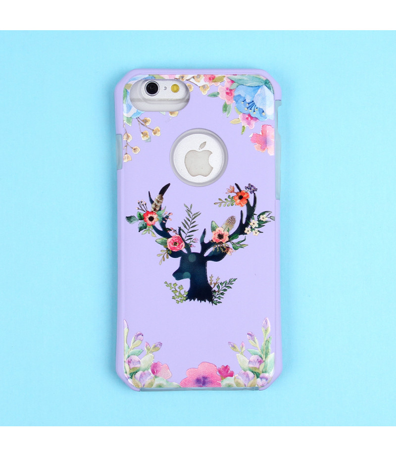 2in1  tpu +PC oily +printing picture für iPhone 6/6s Art.:000697