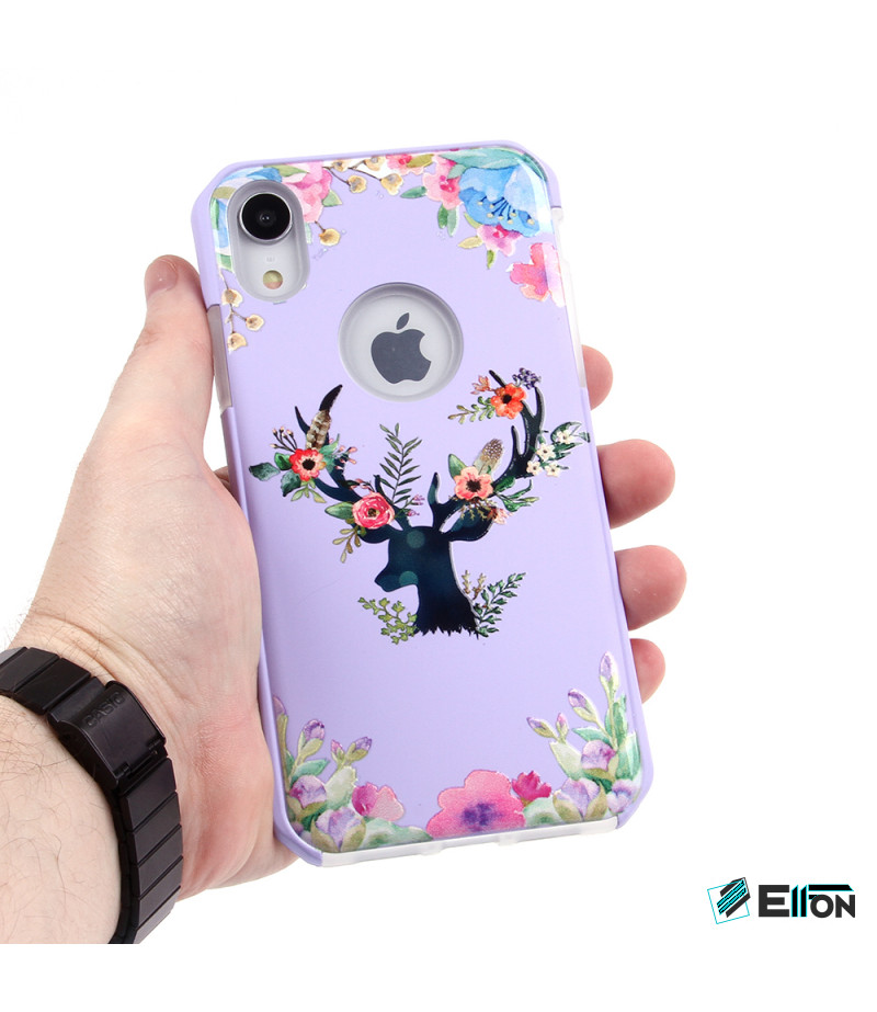 2in1  tpu +PC oily +printing picture für iPhone XR Art.:000697