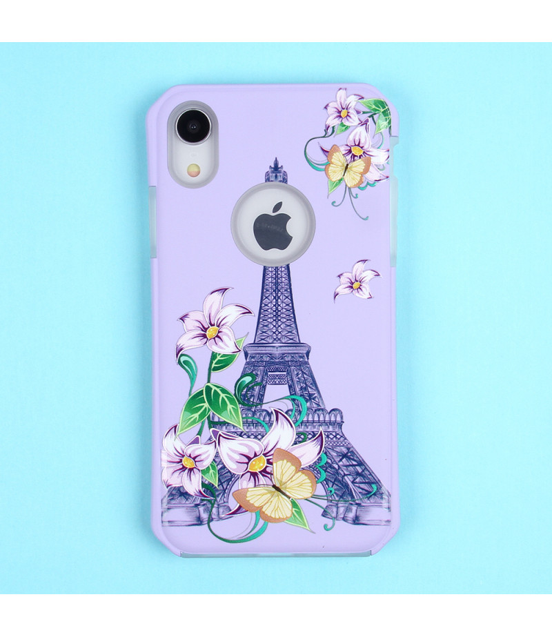 2in1  tpu +PC oily +printing picture für iPhone XR Art.:000698
