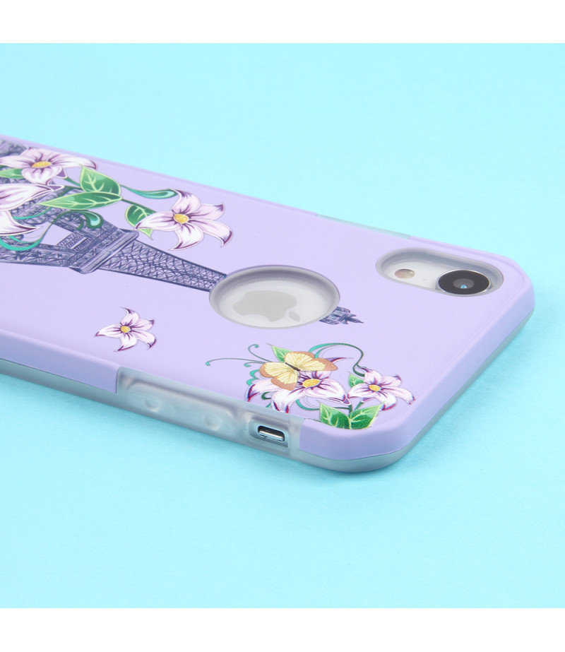 2in1  tpu +PC oily +printing picture für iPhone XR Art.:000698