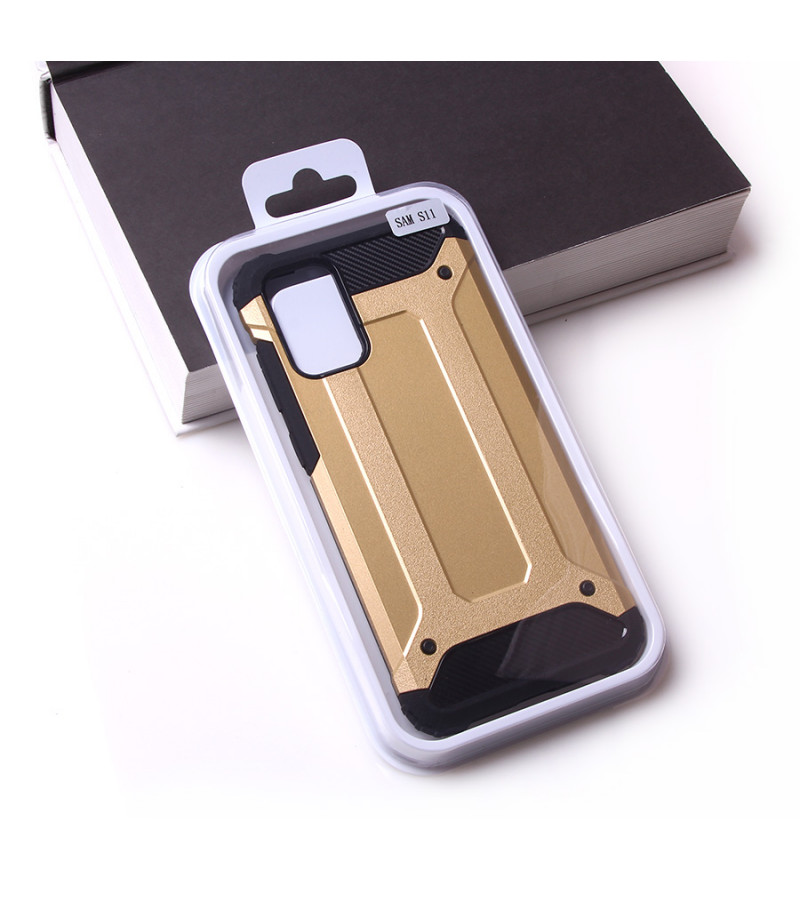 Shockproof cover 2 in 1 (TPC+PC) für Galaxy S20 Plus  Art.:000528