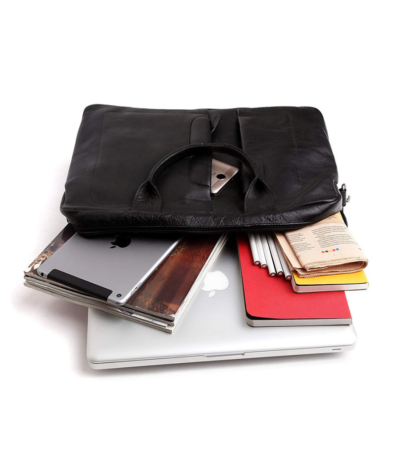 NDM Nappaleder Umhängetasche Aktenkoffer MB252, Art.:000315