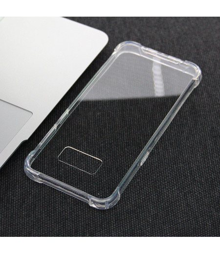 Elfon Drop Case TPU Anti-Rutsch Kratzfest Crystal (1mm) für Samsung Galaxy S8 Plus, Art.:000308