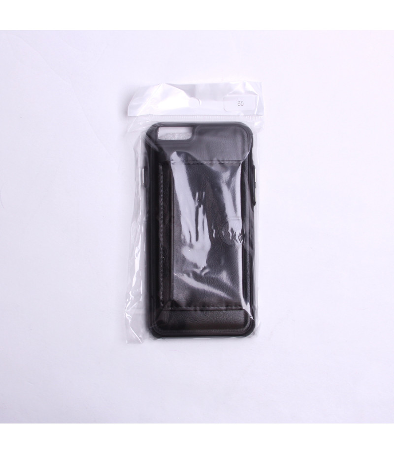Elegance Handyhülle mit Kartenfach und Standfunktion für iPhone 6/6s, Art: 000148