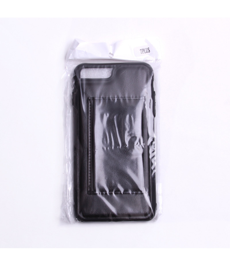 Elegance Handyhülle mit Kartenfach und Standfunktion für iPhone 7/8 Plus, Art: 000148