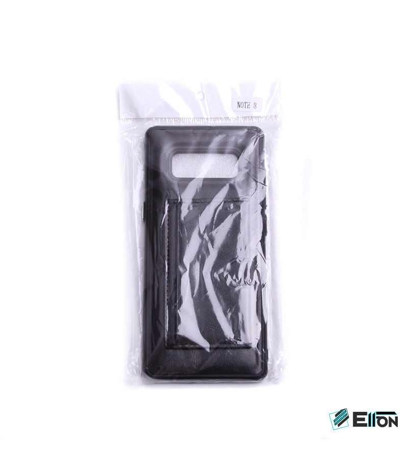Elegance Handyhülle mit Kartenfach und Standfunktion für Samsung Galaxy Note 8, Art:000148