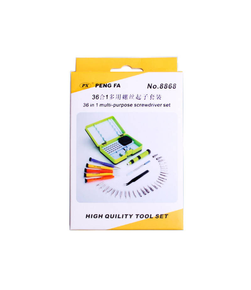 Mehrzweck-Schraubendreher-Set 36 in 1 No8868, Art.:000133