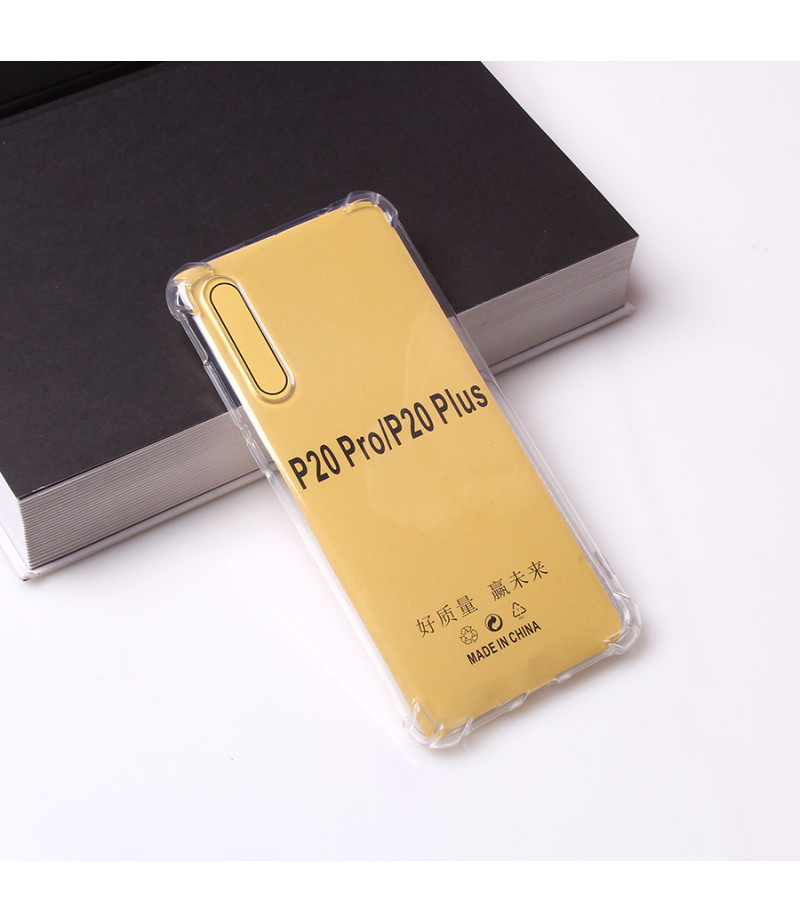 Drop Case TPU Schutzhülle (1mm) mit Kantenschutz für Huawei P20 Pro, Art.:000494