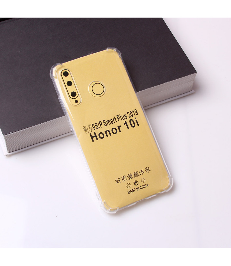 Drop Case TPU Schutzhülle (1mm) mit Kantenschutz für Huawei P Smart Plus(2019)/Honor10i , Art:000494