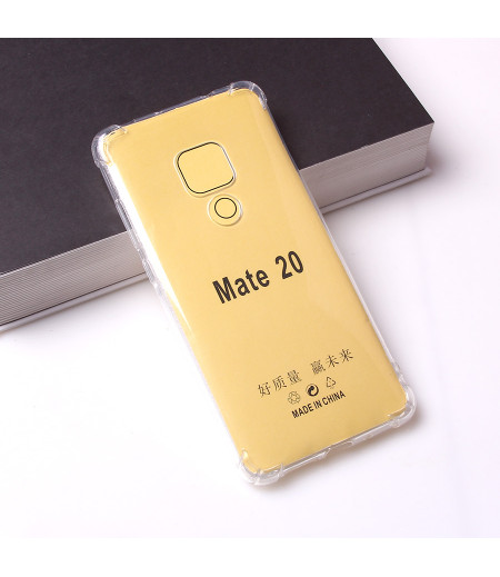 Drop Case TPU Schutzhülle (1mm) mit Kantenschutz für Huawei Mate 20, Art:000494
