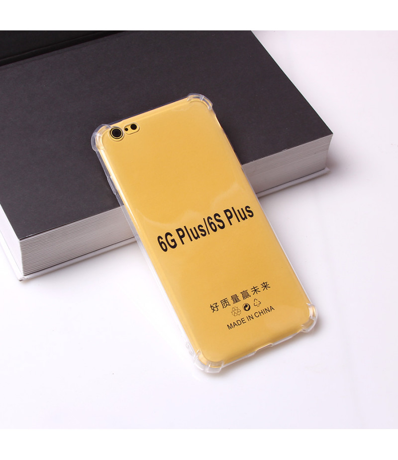 Drop Case TPU Schutzhülle (1mm) mit Kantenschutz für iPhone 6/6s Plus, Art:000494