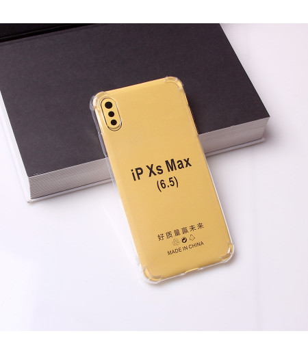 Drop Case TPU Schutzhülle (1mm) mit Kantenschutz für iPhone XS Max (6.5), Art:000494