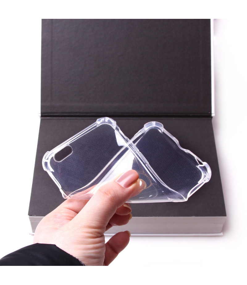 Drop Case TPU Schutzhülle (1mm) mit Kantenschutz für Samsung Galaxy J4 (2018), Art:000494