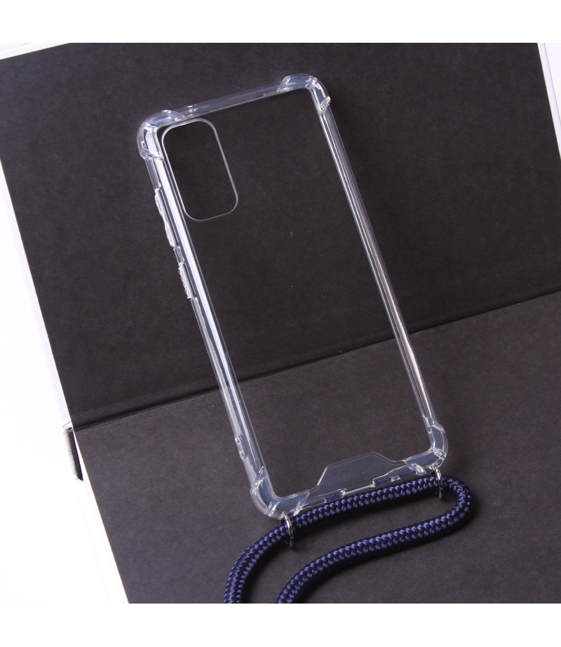 Crossbody-Handykette (with Silver Accessories) für Galaxy S20 Plus, Art:000593
