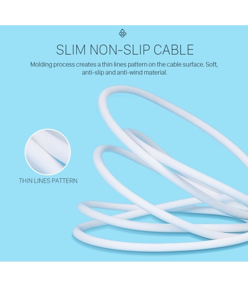 Hoco X6 khaki charging cable for lightning, Art.:000774