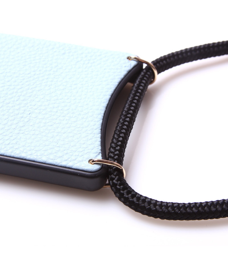 Microfiber Leather Cross-body Case mit Band für iPhone 11 Pro, Art.:000008