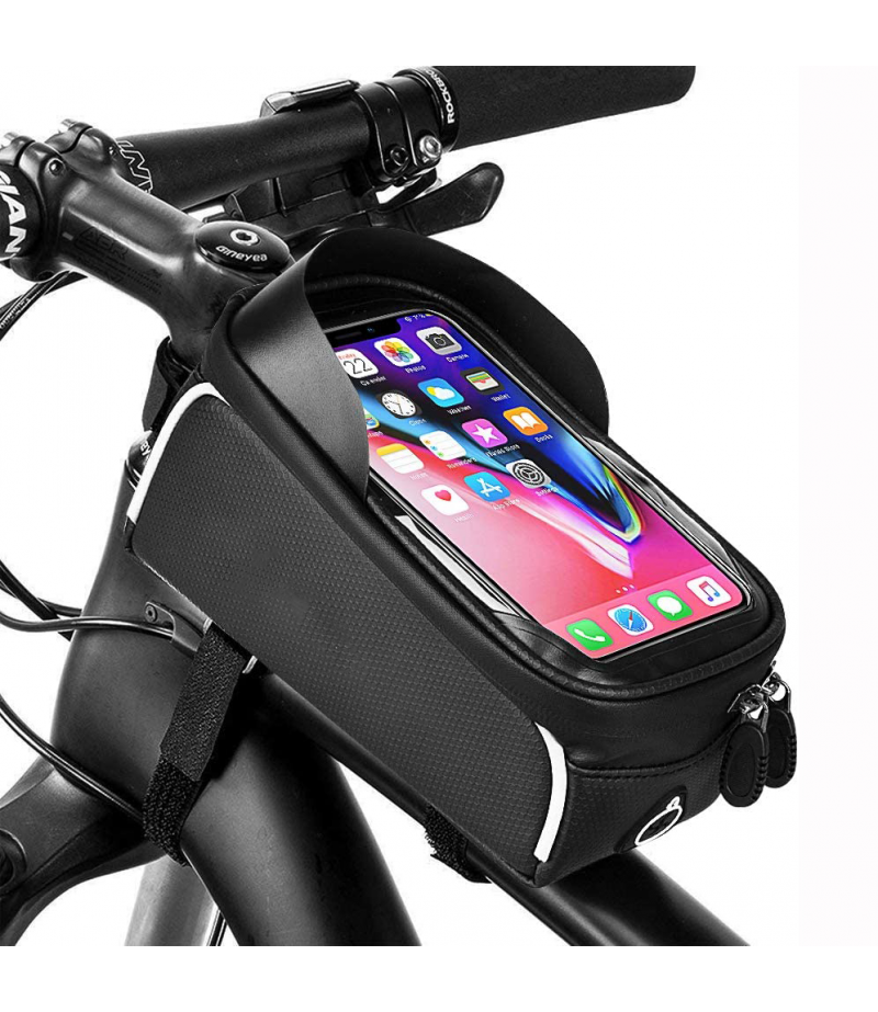 Handyhalterung Fahrrad mit Schirm LMK  bis 7 Zoll, Art.:000015-2