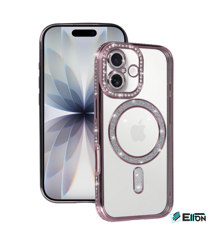 Magsafe Case Bling für Iphone 17 (rosa)