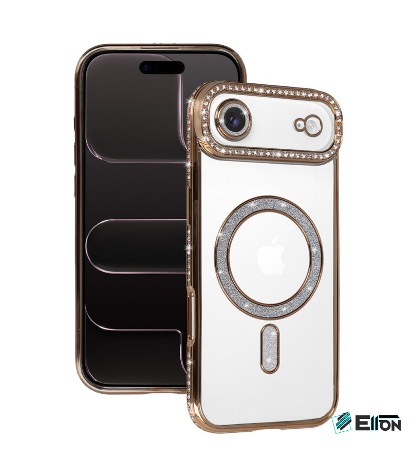 Magsafe Case Bling für Iphone 17 Air (gold)
