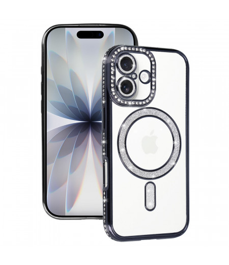 Magsafe Case Bling für Iphone 17 (schwarz)
