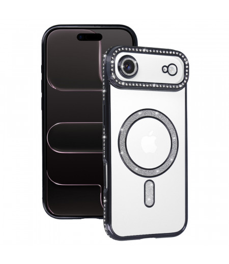 Magsafe Case Bling für Iphone 17 Air (schwarz)