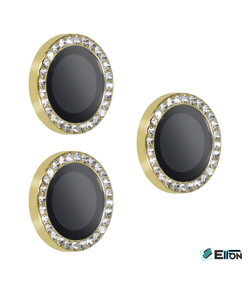 Tempered Glass HARD DIAMOND for camera (LENS) for Iphone 17 Pro/17 Pro Max gold (lens 3 pieces)