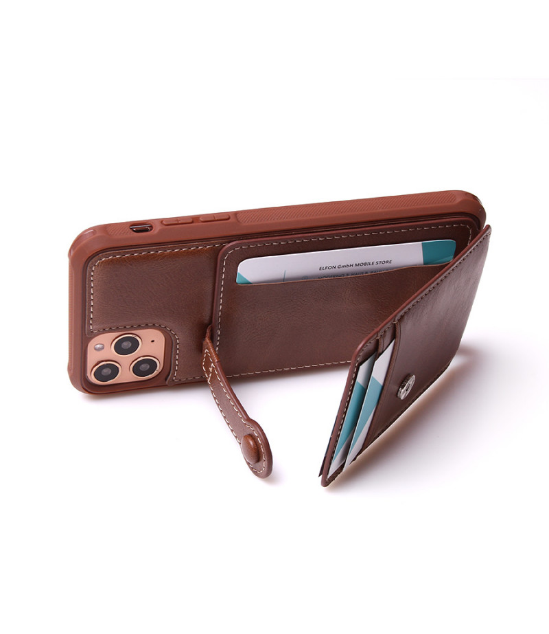 Phone case with credit card holder für iPhone 11 Pro Max, art.:000617