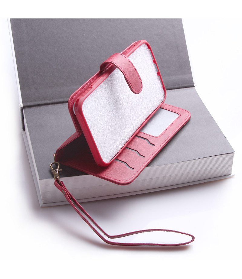 2 in 1 magnetic case with separate card pouch für iPhone X/Xs, art.:000616