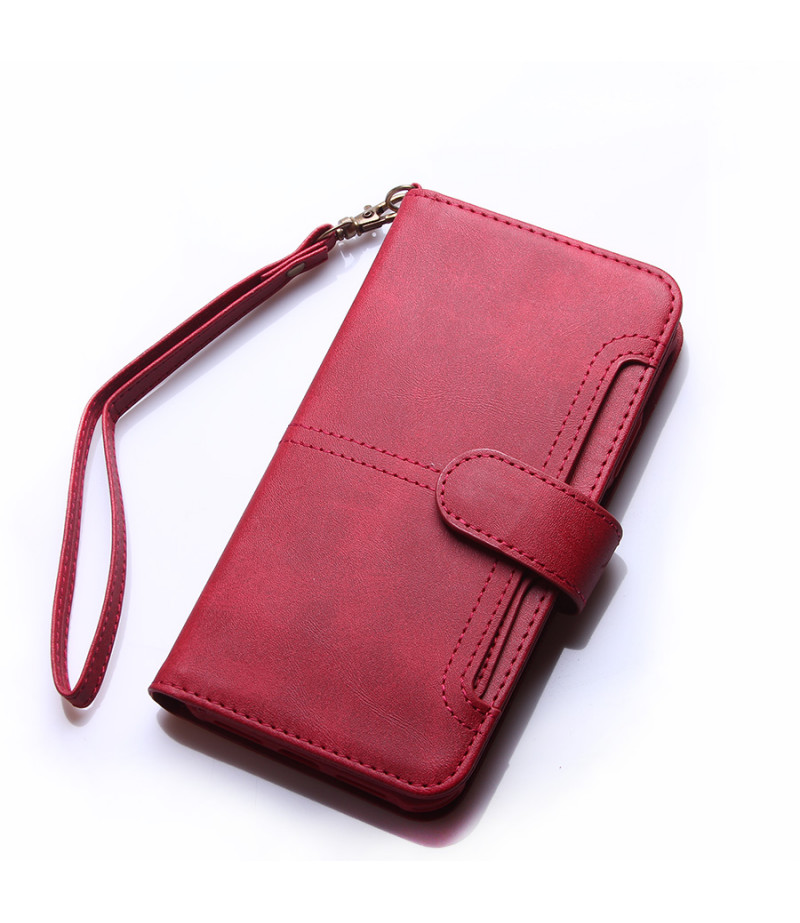 2 in 1 magnetic case with separate card pouch für Galaxy S10 E, art.:000616