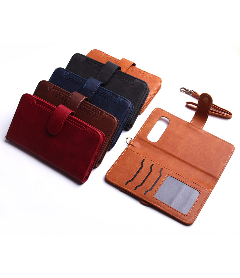 2 in 1 magnetic case with separate card pouch für Galaxy S10 E, art.:000616