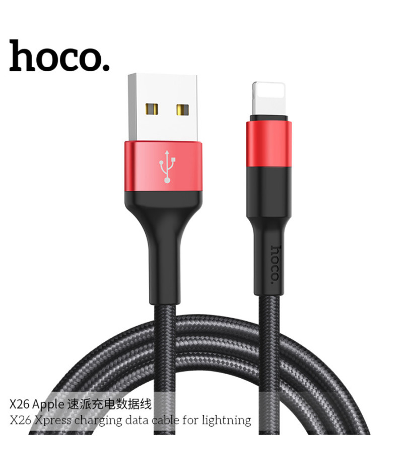 Hoco X26 Xpress Ladekabel für Lightn. 1m, Art.:000392