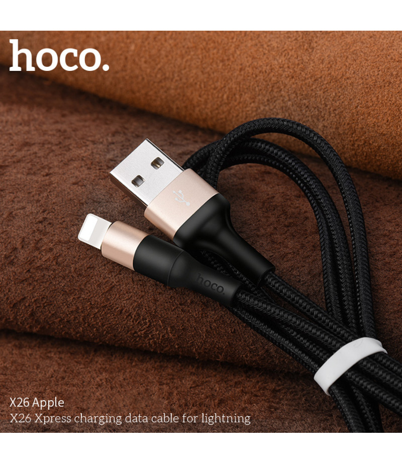 Hoco X26 Xpress Ladekabel für Lightn. 1m, Art.:000392