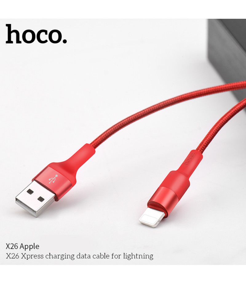 Hoco X26 Xpress Ladekabel für Lightn. 1m, Art.:000392