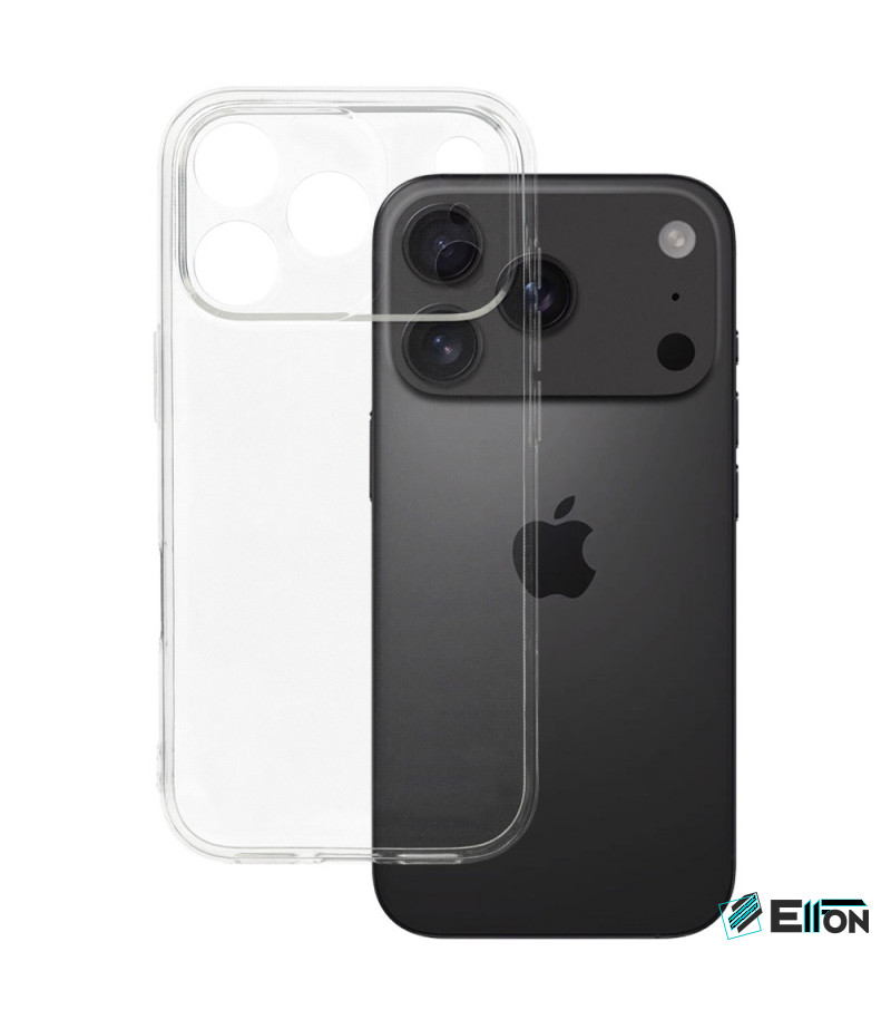 TPU+PC hart kratzfest kristallklar 2mm für iPhone 17 Pro Max, Art.:000685