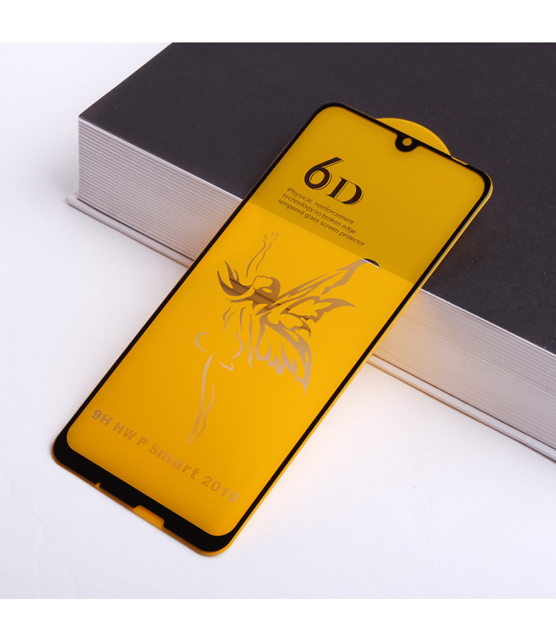 Full Glue Curved Tempered Glass Screen Protector für Huawei P smart 2020 /Honor 10 Lite , Art:000298
