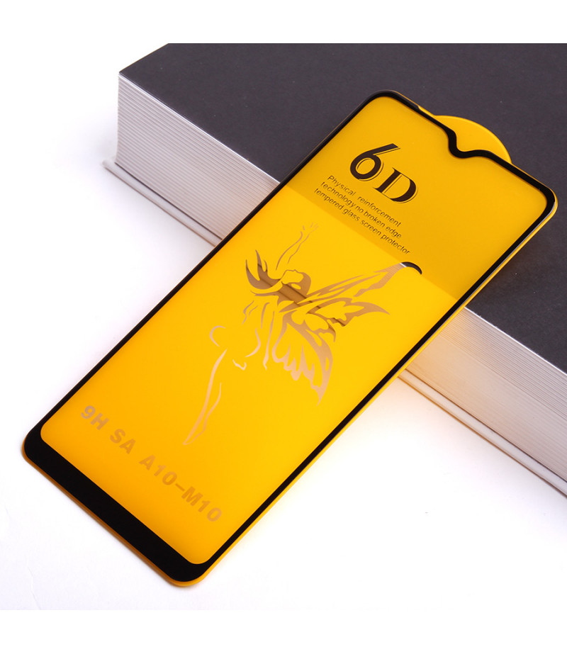 Full Glue Curved Tempered Glass Screen Protector für Samsung A10-M10 , Art:000298