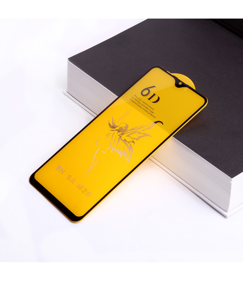 Full Glue Curved Tempered Glass Screen Protector für Samsung M20/Oppo F9  Art:000298
